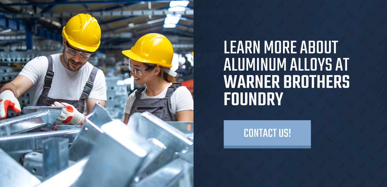 Learn More About Aluminum Alloys at Warner Brothers Foundry