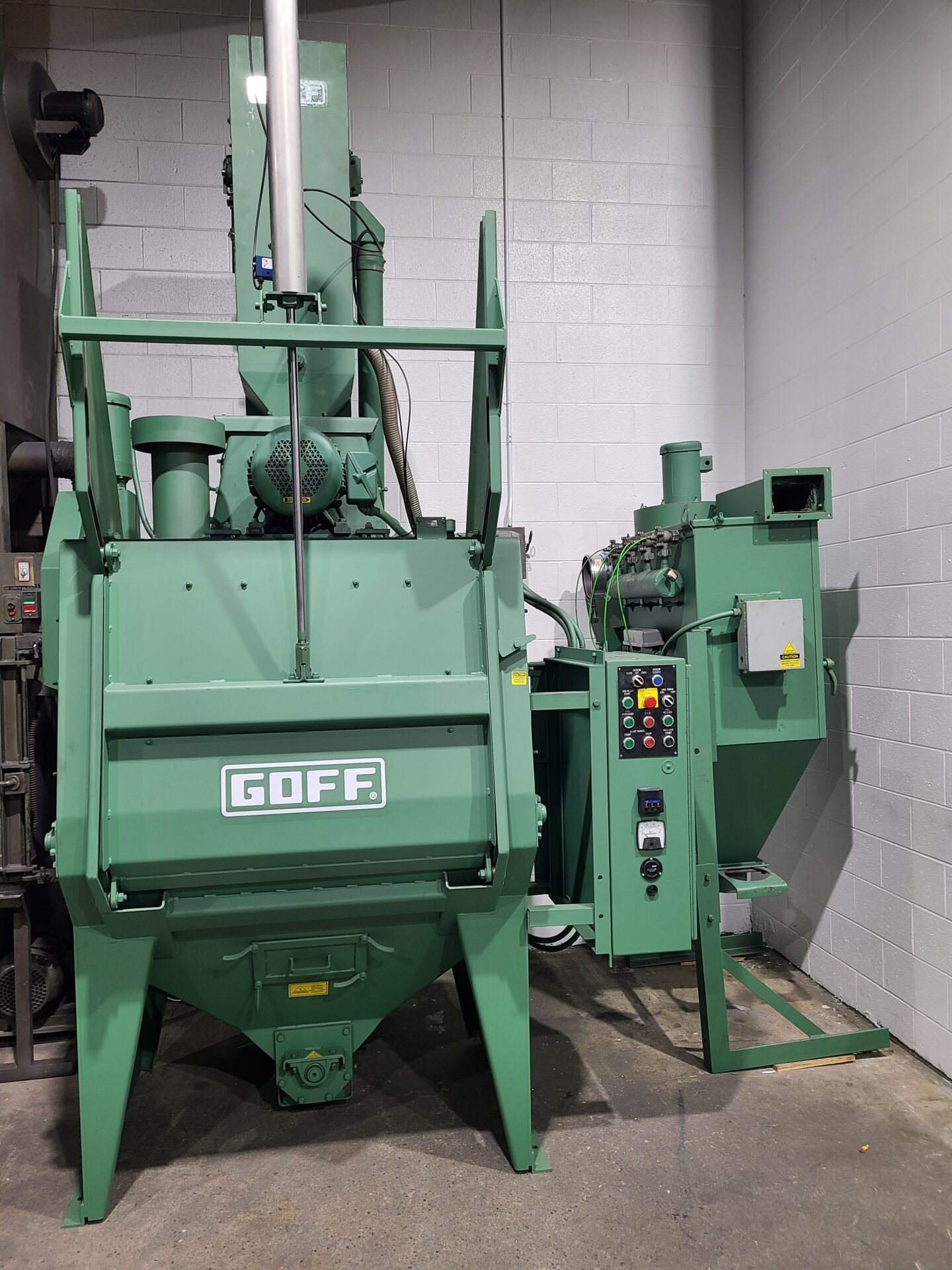 Goff 6BB shot blasting machine